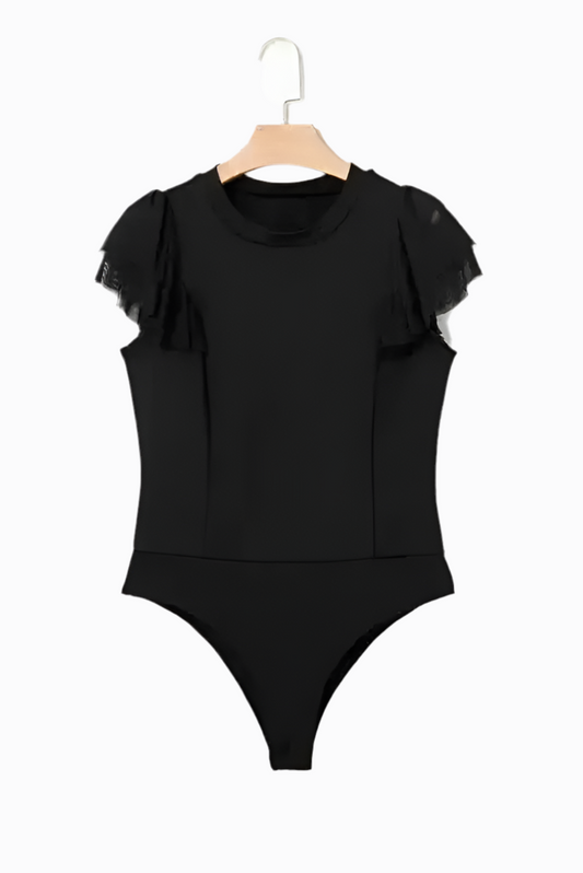 Mesh Sleeve Bodysuit