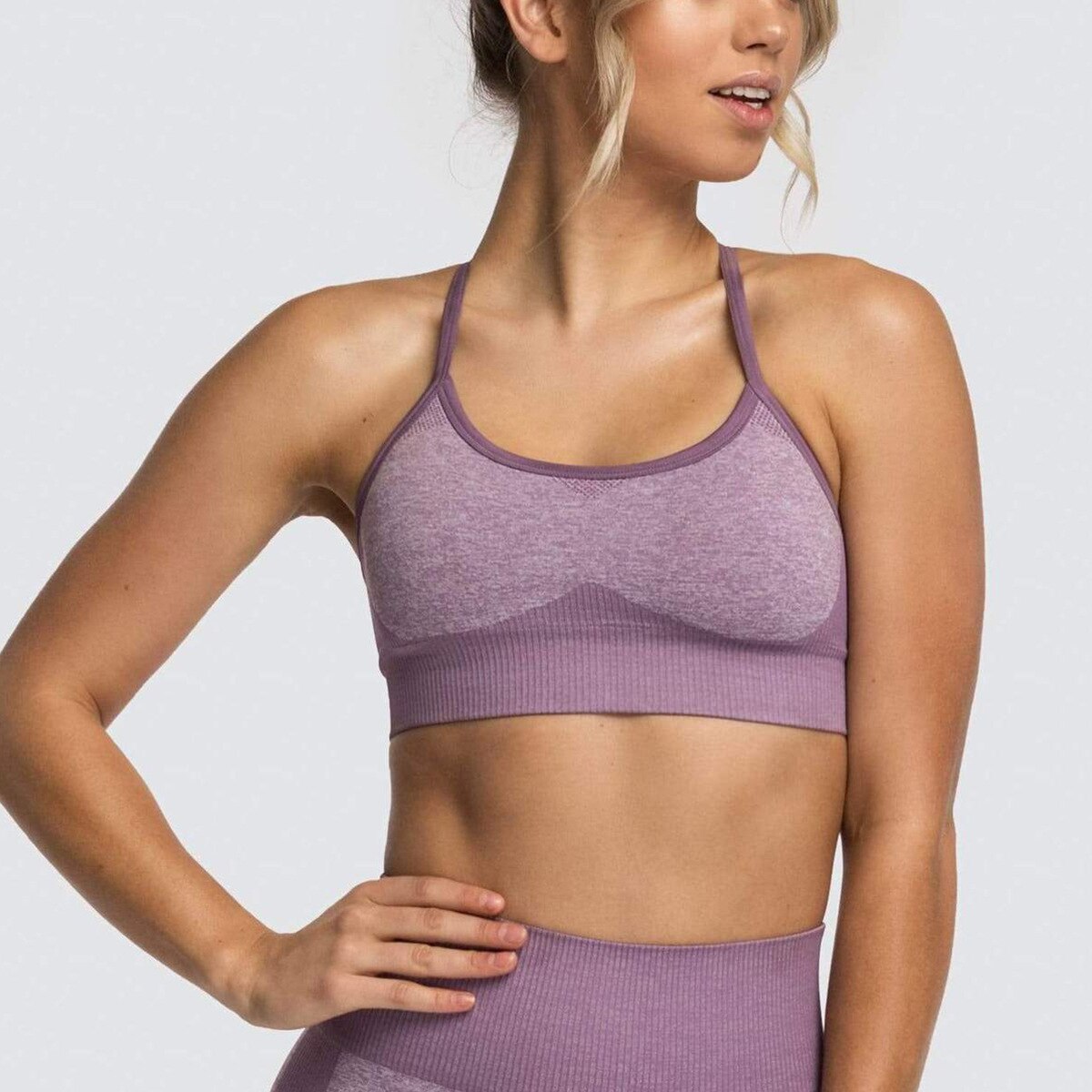 Sports Bra Women Fitness Top Seamless Yoga Bra Vest Running Yoga Gym Crop Top Women Push Up Sport Bra Top-7